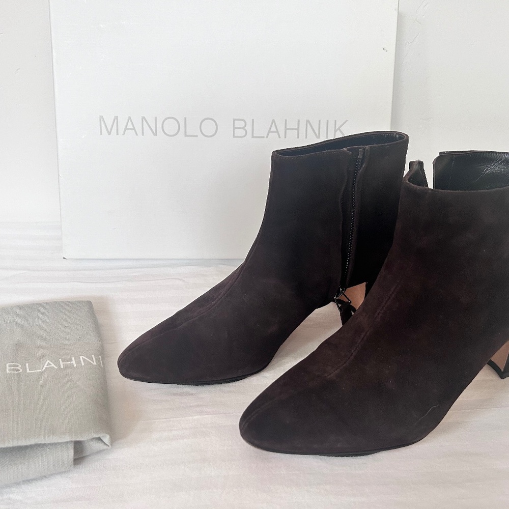 Manolo Blahnik ankle boots - Picture 1 of 5
